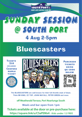 South Port Sunday Session - 4 Aug - Bluescasters